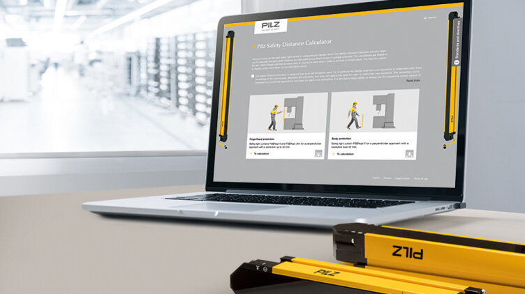 Automatiza el Cálculo de Distancias de Seguridad con la Herramienta Safety Distance Calculator de Pilz